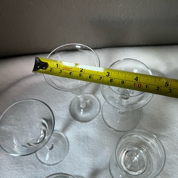 vintage Royal Bavarian Crystal cordial glasses. - Picture 6 of 12